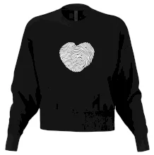 Odtlačok prsta srdce