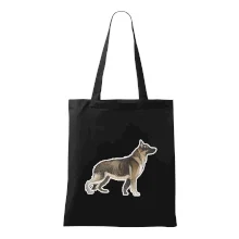 Nemecký ovčiak - hnedý kreslený