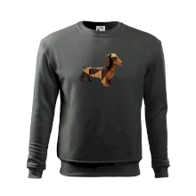 Jazvečík - zlepený z papiera