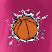 Basketbal lopta v triku