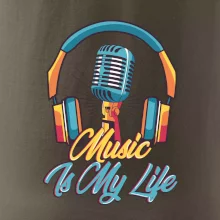 Music is my life slúchadlá