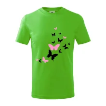 Motýle ružovo čierni Motýle ružovo čierni