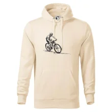 MTB kreslený cyklista MTB kreslený cyklista