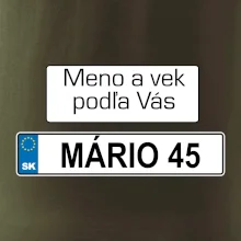ŠPZ Meno a vek