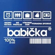 Čiarový kód - babička Čiarový kód - babička