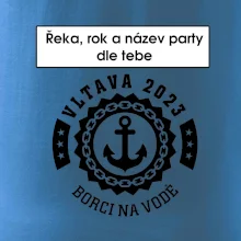 K vode - kotva (vlastný nápis) K vode - kotva (vlastný nápis)