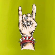 Rocková ruka s náramkom