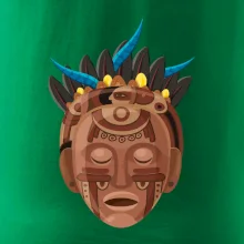 Mayová maska hnedá