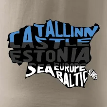 Mapy - názvy miest - Estónsko