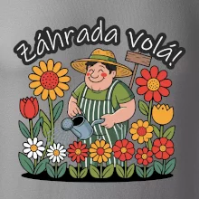 Záhrada volá - záhradník a slnečnice Záhrada volá - záhradník a slnečnice