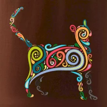 Mačka farebné krivky