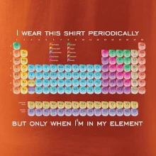 I wear this shirt periodically but only when I'm in my element