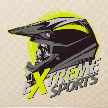 Motocross extreme sports helma