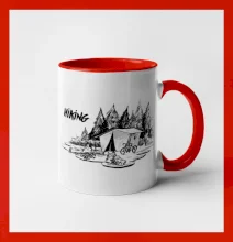 Hiking - obrázok kreslený