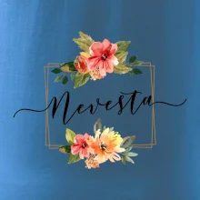 Nevesta štvorec oranžový