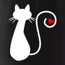 Zamilovaná mačka chvostík