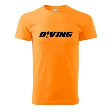 Diving nápis potápač