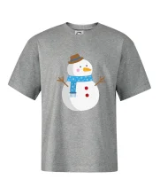 Snehuliak so šálom