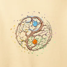 Yin & Yang strom - zima, leto Yin & Yang strom - zima, leto