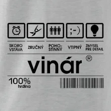 Čiarový kód - vinár