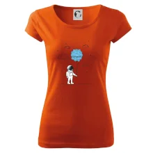 Astronaut s balónikom