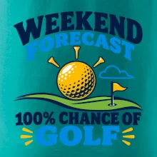 Weekend forecast golfové počasí