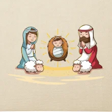 Ježiško v jasličkách