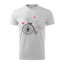 Crazy bike girl