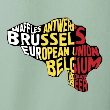 Mapy - názvy miest - Belgicko