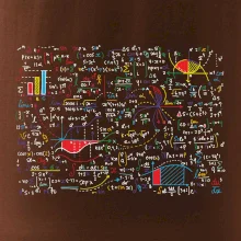 Popísaná tabuľa - Matematika farebná