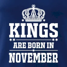 Kings are born in November