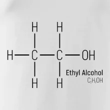 Molekulárna štruktúra Etanol