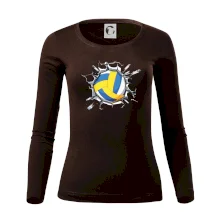 Volejbal lopta v triku Volejbal lopta v triku