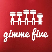 Gimme five - daj mi päť - päťvalec Gimme five - daj mi päť - päťvalec