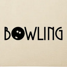 Bowling nápis