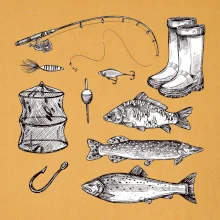 Rybársky set