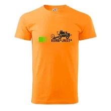 Kombajnista zelená a žltá Kombajnista zelená a žltá