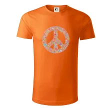 Peace symbol lístočky