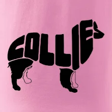 Border kólia písmo v tele