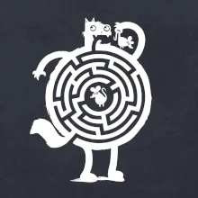 Mačka a myš bludisko