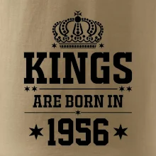 Kings are born in 1956