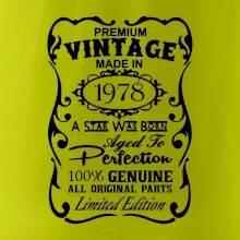 Vintage Etiketa - 1978