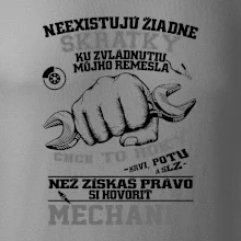 Mechanik remeslo - skratky