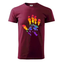 LGBT hand print