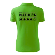 Biathlon terč a hůlky