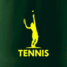 Tenistka s nápisom Tenistka s nápisom