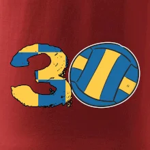 Volejbal okrúhle narodeniny 30