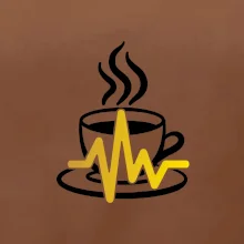 Káva EKG hrnček Káva EKG hrnček