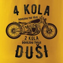4 kolesá vs 2 kolesá