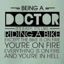 Being a doctor - bike